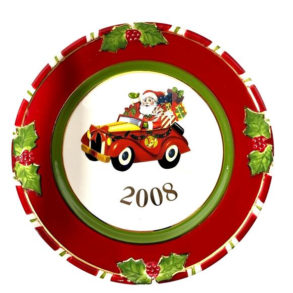 Christopher Radko “Letters To Santa” 2008 Collectors Plate-New in Box - Picture 2 of 7